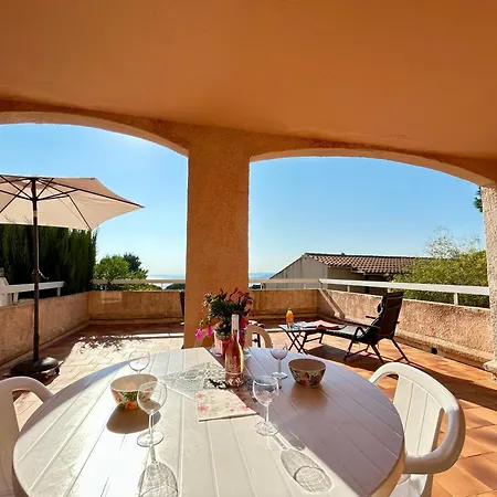 Sm180-305 Maxime Vue T2 Piscine Et Parking Apartment Sainte-Maxime