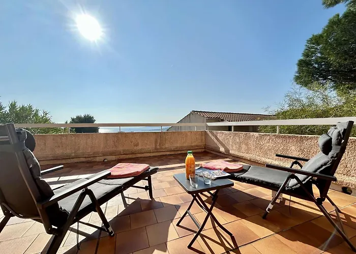 Appartement Sm180-305 Sainte Maxime Vue T2 Piscine Et Parking